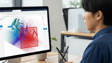 AI点群編集サービスのイメージ