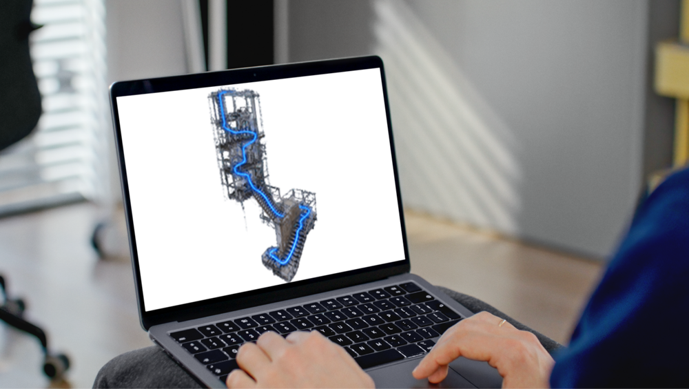 3Dマップ生成サービスのイメージ